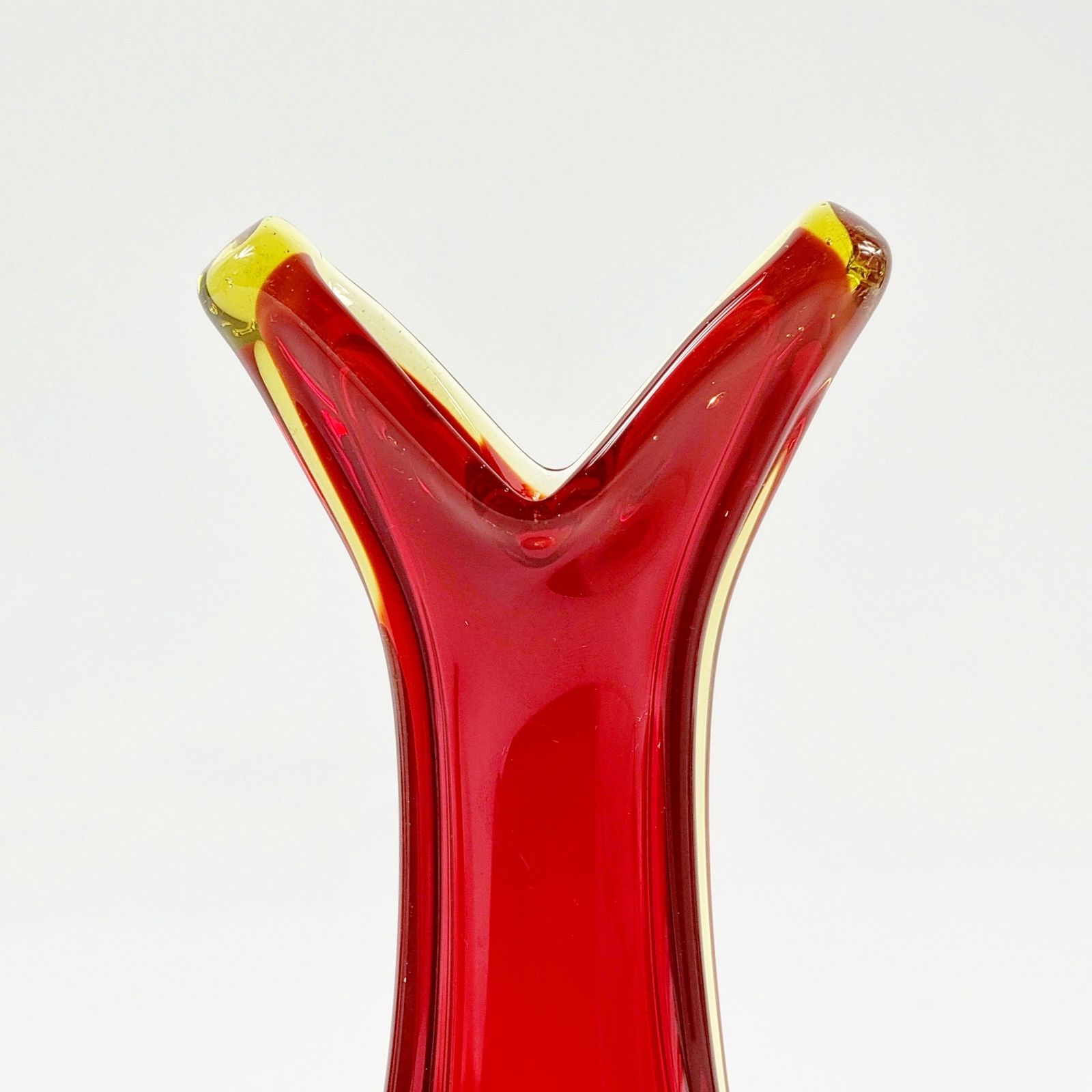 Mid Century Sommerso Murano Glass Vase By Flavio Poli For Seguso, Murano, Italy, 1960s photo 99.0