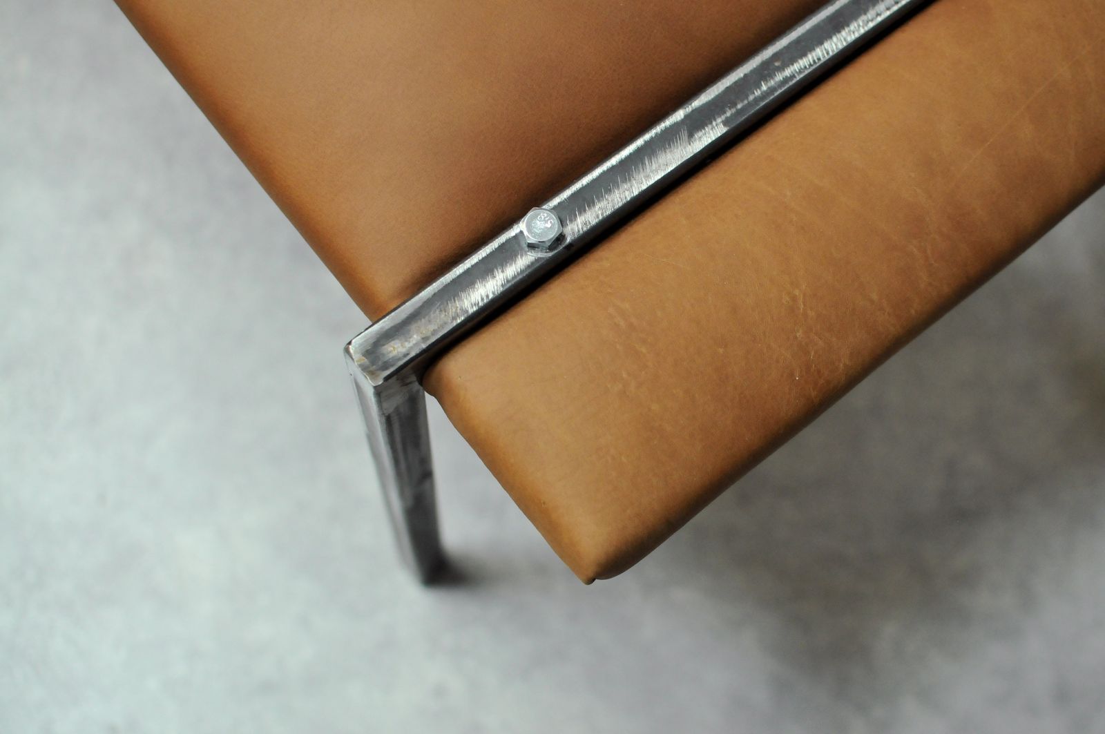 Bench Brushed Industrial Style Bench photo for sale