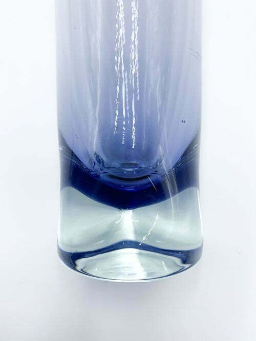 Set Of Four Drinking Glasses In Sculpted Purple Glass From The 1960s photo 160.0