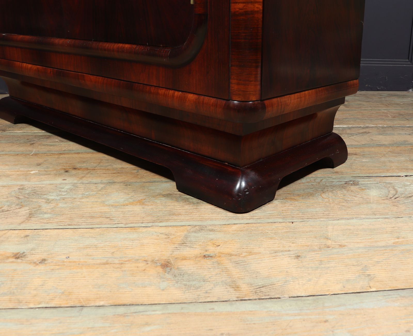 Art Deco Display Cabinet In Rosewood photo vintage