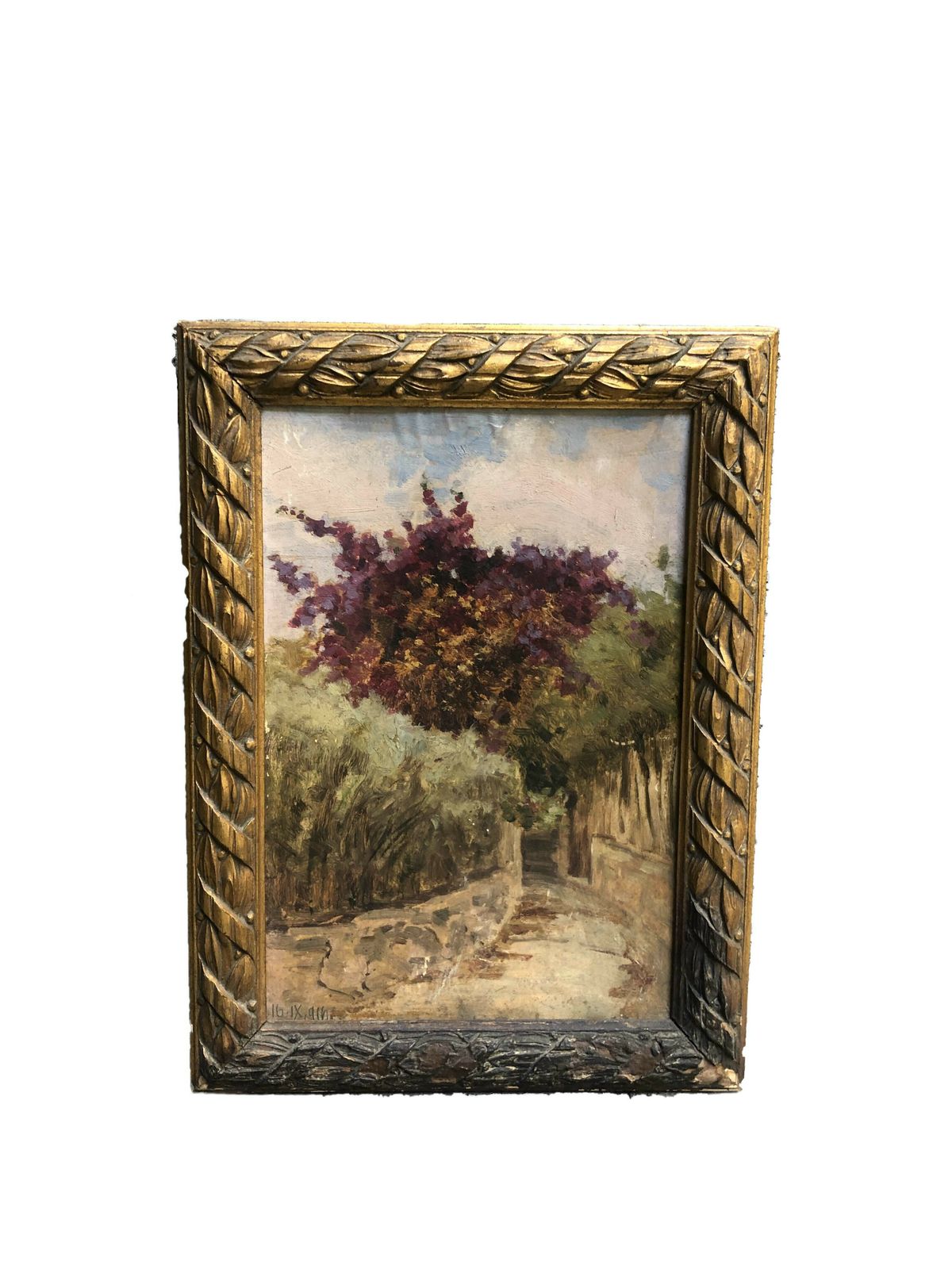 Oil Painting On Canvas From 1916