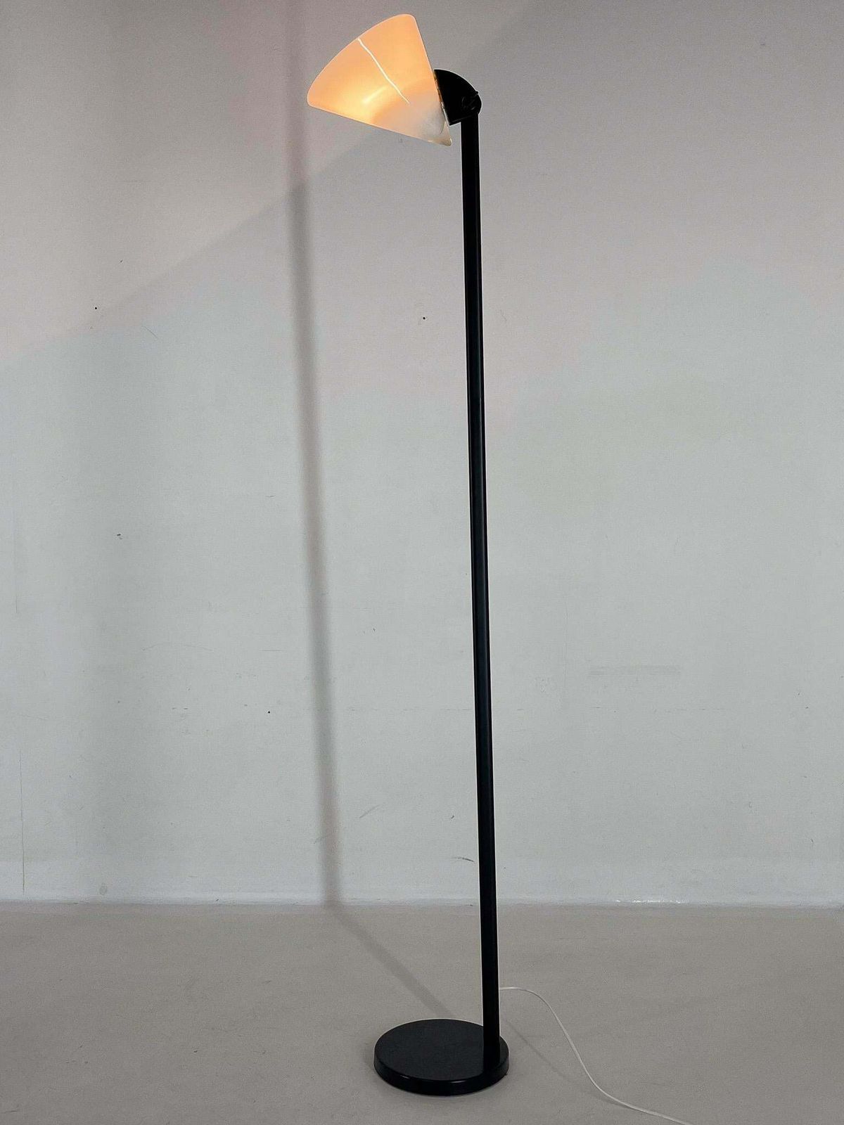 1970s Murano Glass & Metal Floor Lamp, Italy photo furniture