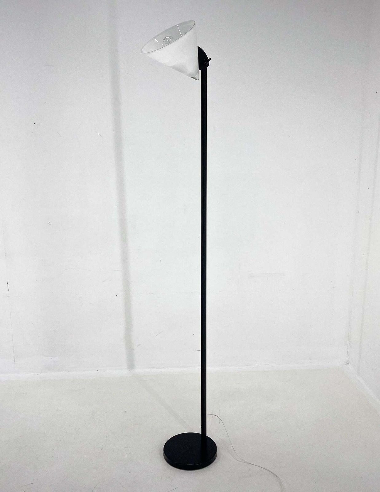 Lighting 1970s Murano Glass & Metal Floor Lamp, Italy photo