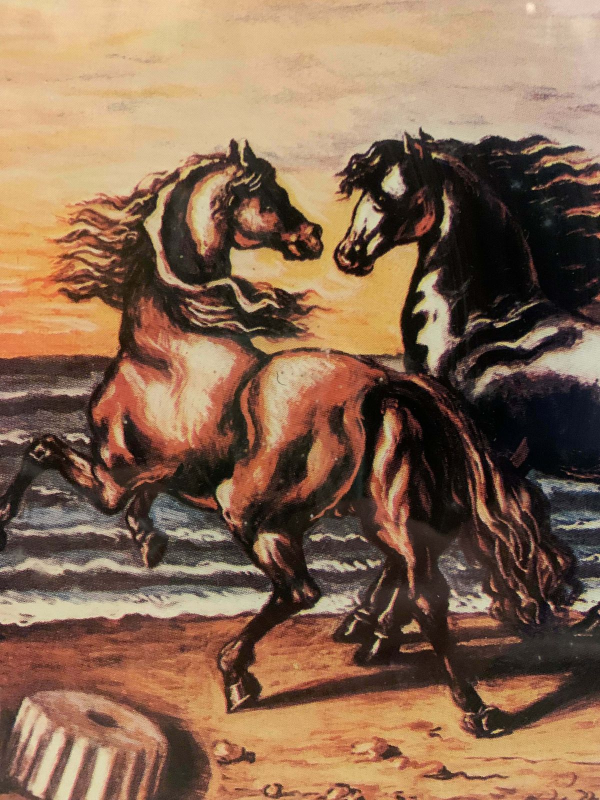 Engraving On Silver Foil By Giorgio De Chirico photo Art