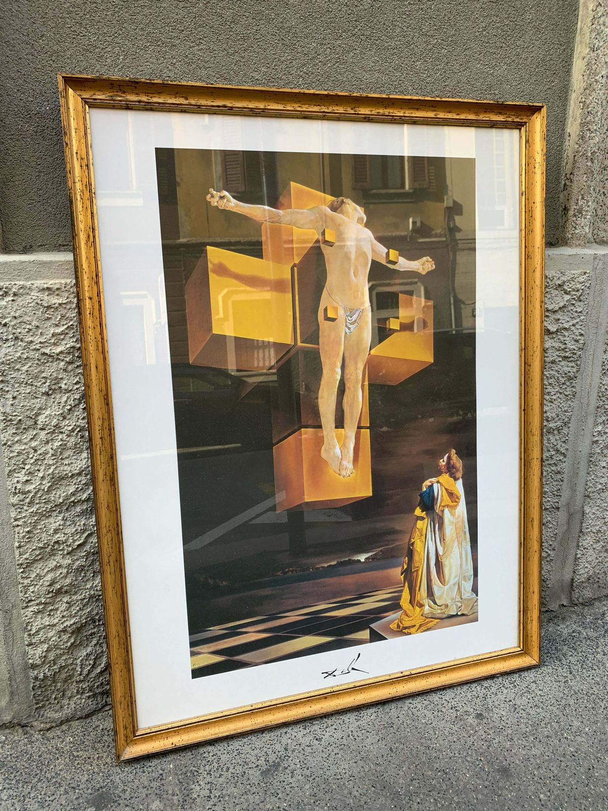Print On Wood By Salvador Dalì 1960s photo furniture