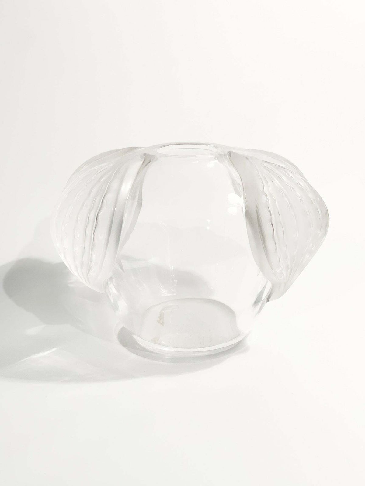 Lalique Crystal Vase, San Diego Model, 1940s