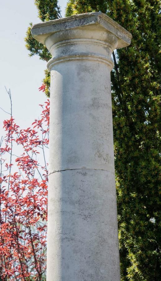 Pair Of Portland Stone Columns From A London Hospital photo Home Decor