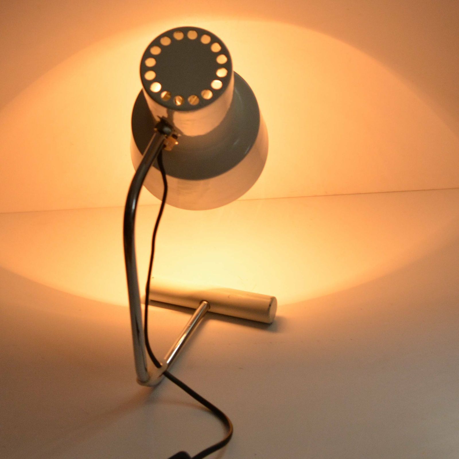 Desk Lamp, Designed By J. Hurka, Napako, Czechoslovakia, 1960s. photo for sale