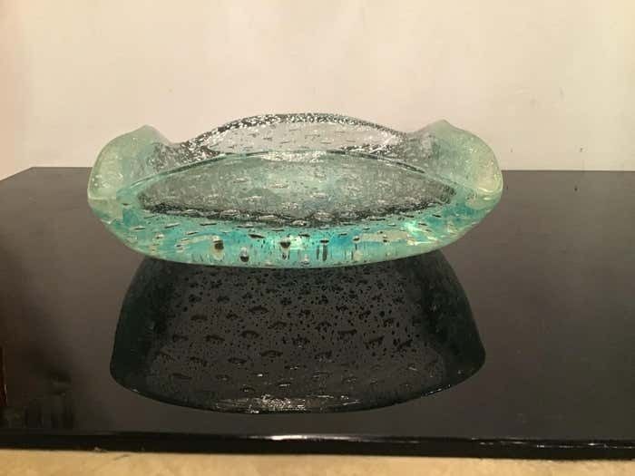 Venini Centerpiece Murano Glass, 1950, Italy photo vinterior