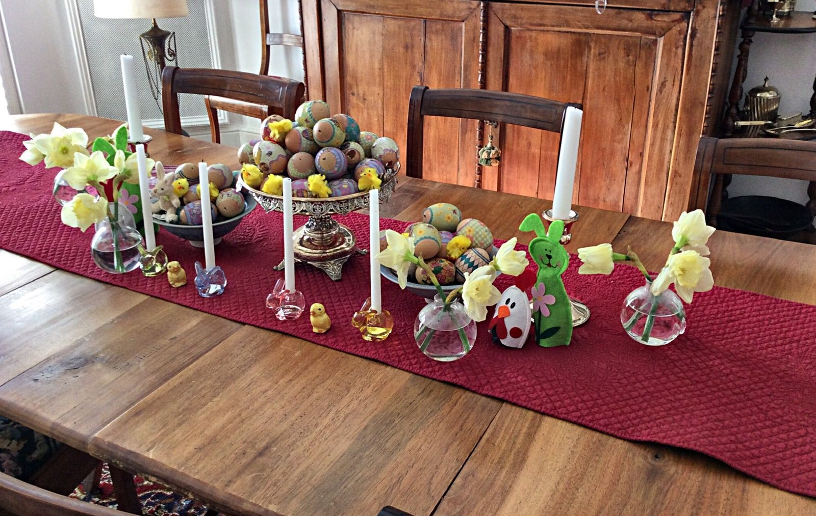 Beautiful Antique French Fruit Wood Dining Table photo for sale