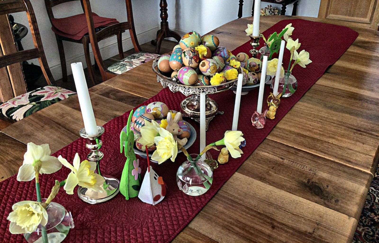 Beautiful Antique French Fruit Wood Dining Table photo Furniture