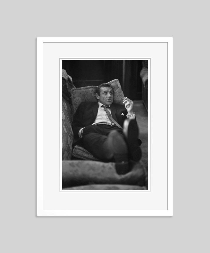 Sexy Scot White Framed