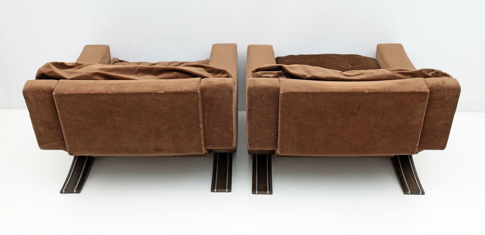 Pair Of Mid Century Modern Italian Armchairs By Franz Sartori For Flexform, 1965 photo 5777.0