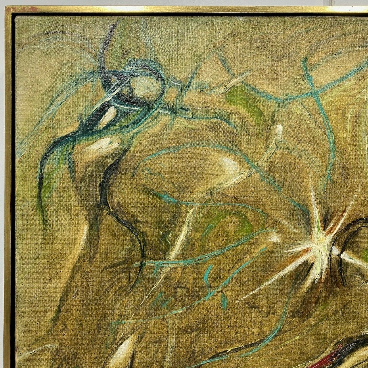 Modern Schilderij – H. Catteau, Jaren 1960 photo buy