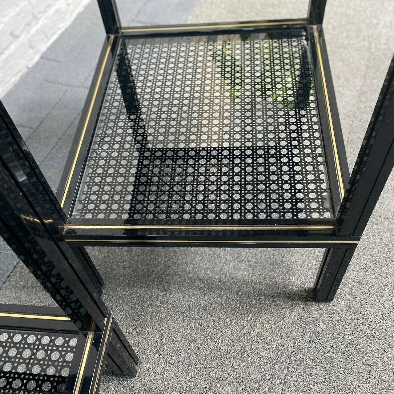 photo furniture Pair Pierre Vandel Sidetables, Mid 20th Century