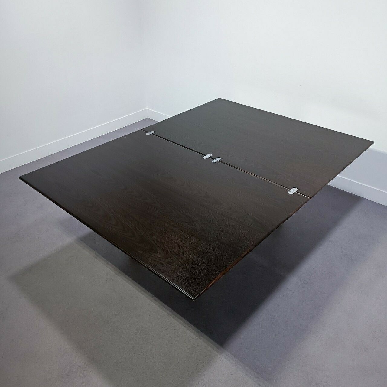 Uitschuifbare Teakhouten Eettafel In De Stijl Van Frank Declerq photo vinterior