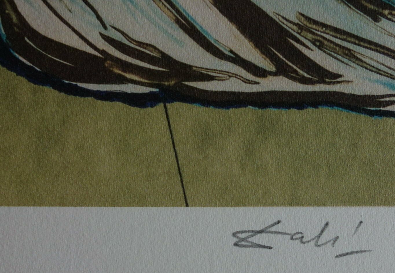 Fine Surrealist Limited Edition Print, Salvador Dali, Signed & Numbered In Pencil photo Art