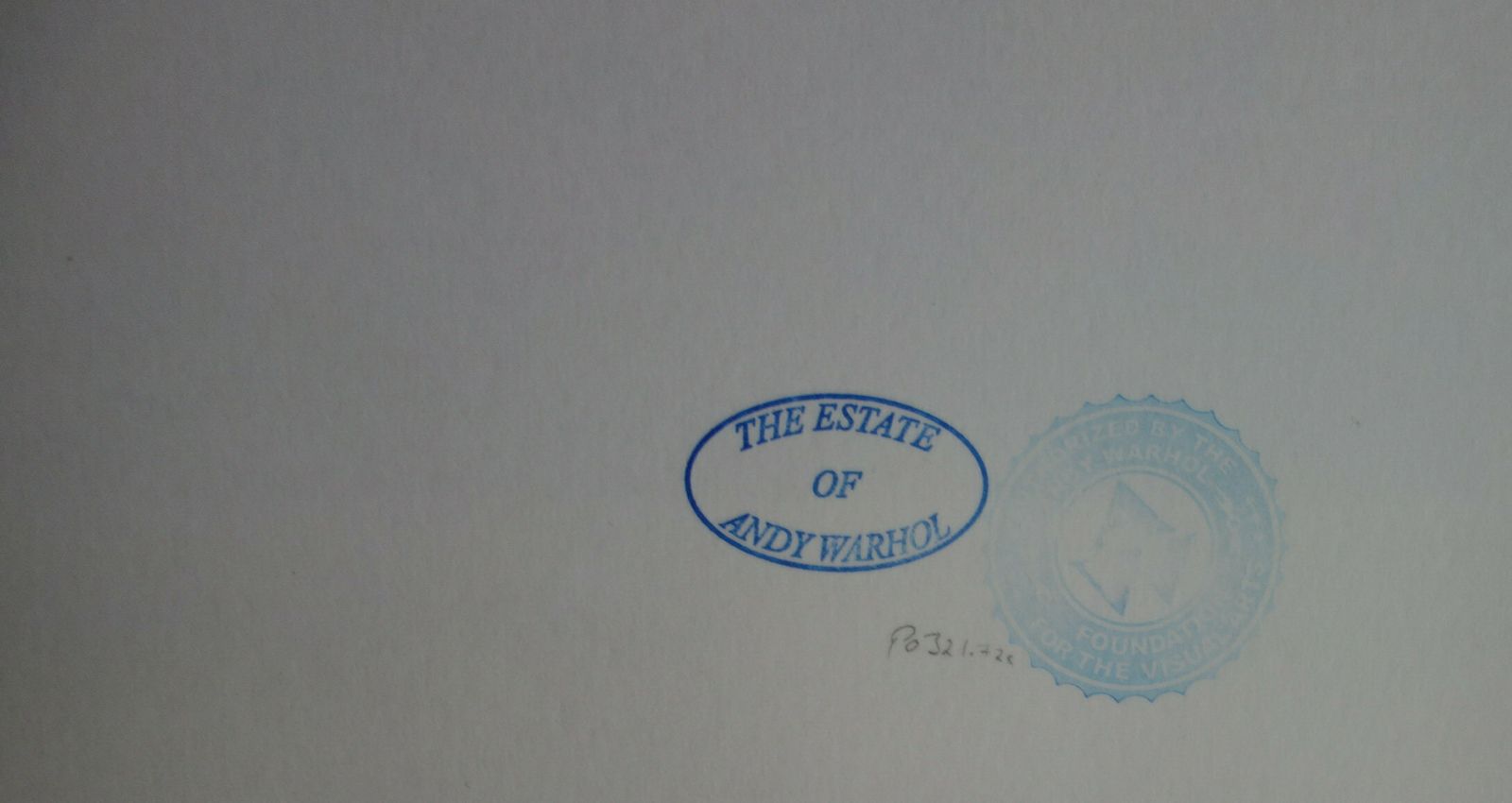 Fine Pop Art Edition Trial Proof Print – Michael Jackson, Andy Warhol, Signed & Stamped With Estate Stamp photo 261.0