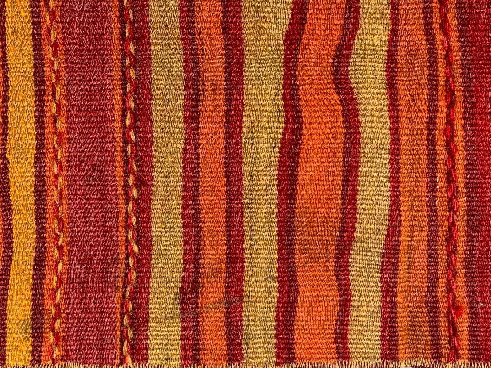 photo buy Old Turkish Narrow Kilim Runner 405x49 Cm Shabby Chic, Vintage Kelim