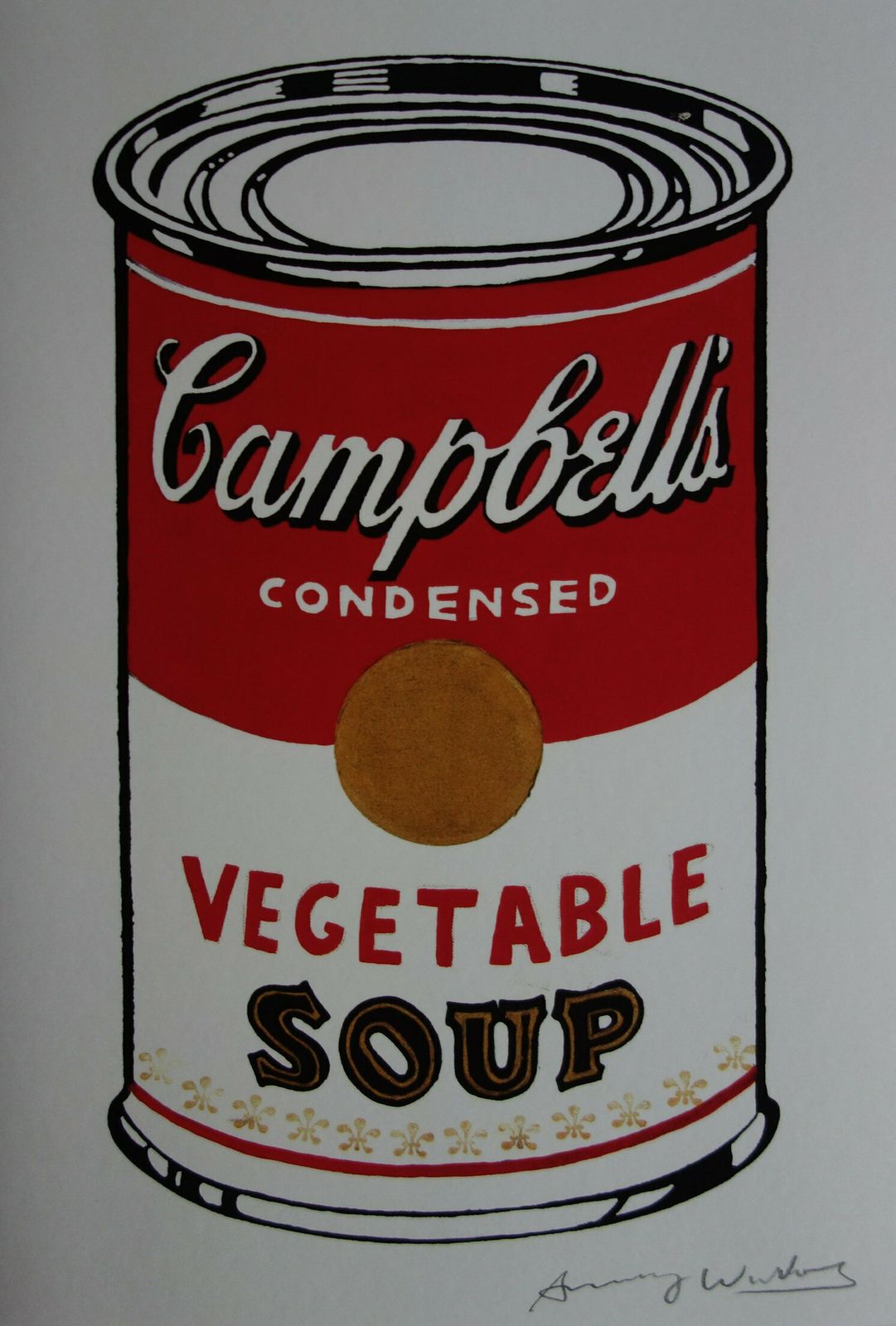 Fine Pop Art Limited Edition Print – Campbell’s Soup Can, Andy Warhol, Hand Signed & Numbered, With Estate Stamp