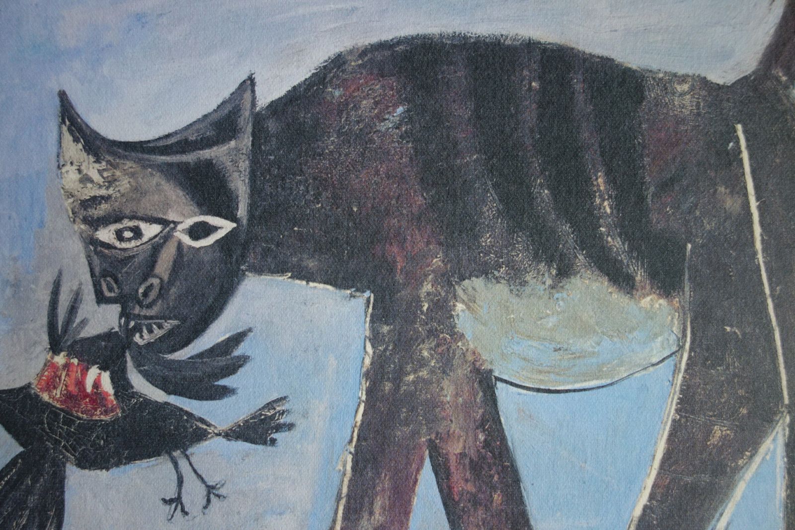 Fine Cubist Edition Print   Cat, Pablo Picasso, Signed & Stamped photo 197.0