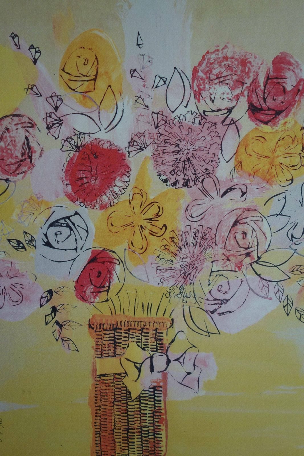 Fine Pop Art Limited Edition Print   Illustration   Flowers, Andy Warhol, Signed & Numbered photo Art