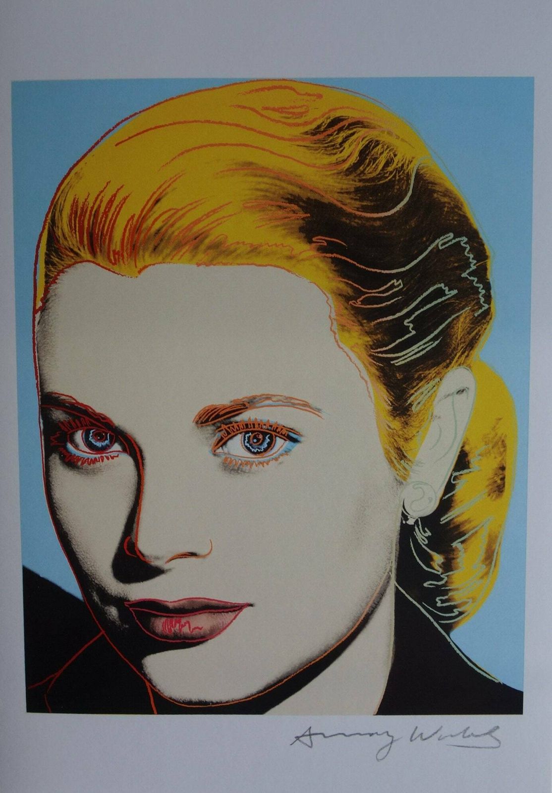 Fine Pop Art Limited Edition Print – Celebrity Portrait Series, Andy Warhol, Signed & Numbered