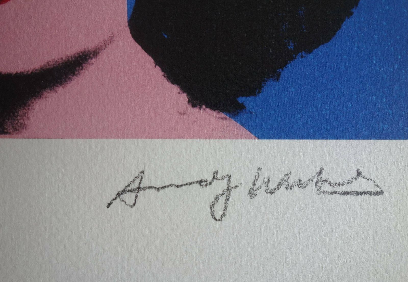 Fine Pop Art Limited Edition Print – Elizabeth Taylor, Andy Warhol, Signed & Numbered photo Art