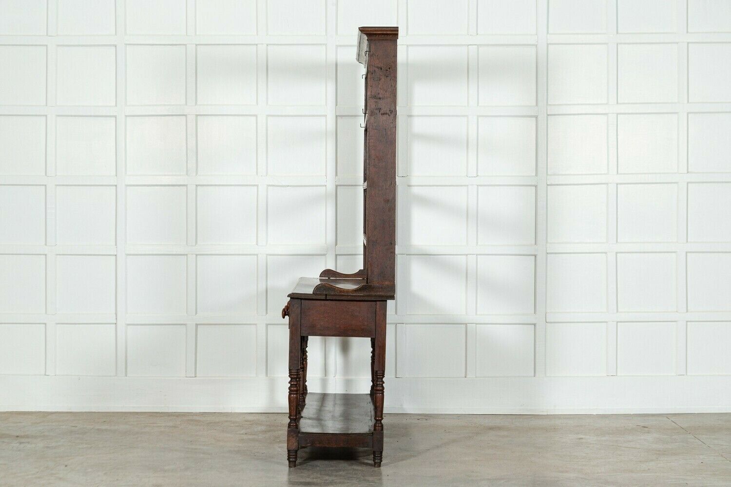 18thc English George II Oak Potboard Dresser photo vinterior