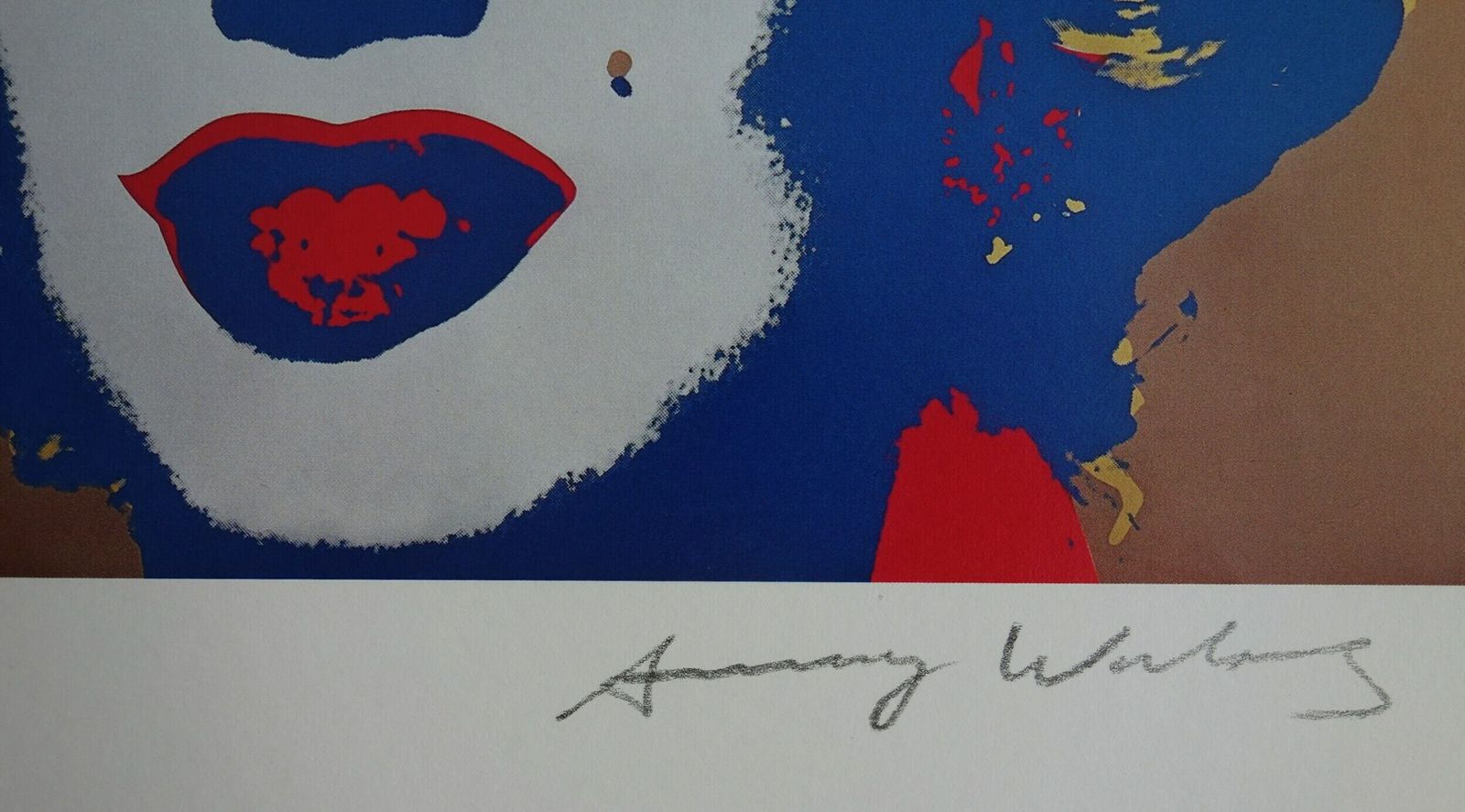 Fine Pop Art Limited Edition Print – Marylin Monroe, Andy Warhol, Signed & Numbered photo for sale