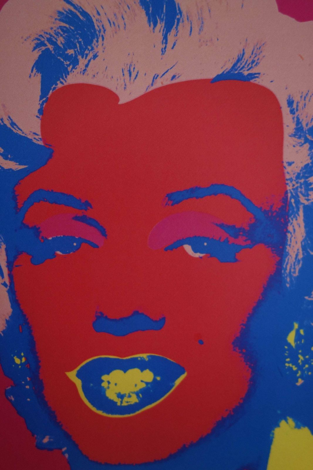Fine Pop Art Limited Edition Print – Marylin Monroe, Andy Warhol, Signed & Numbered photo for sale