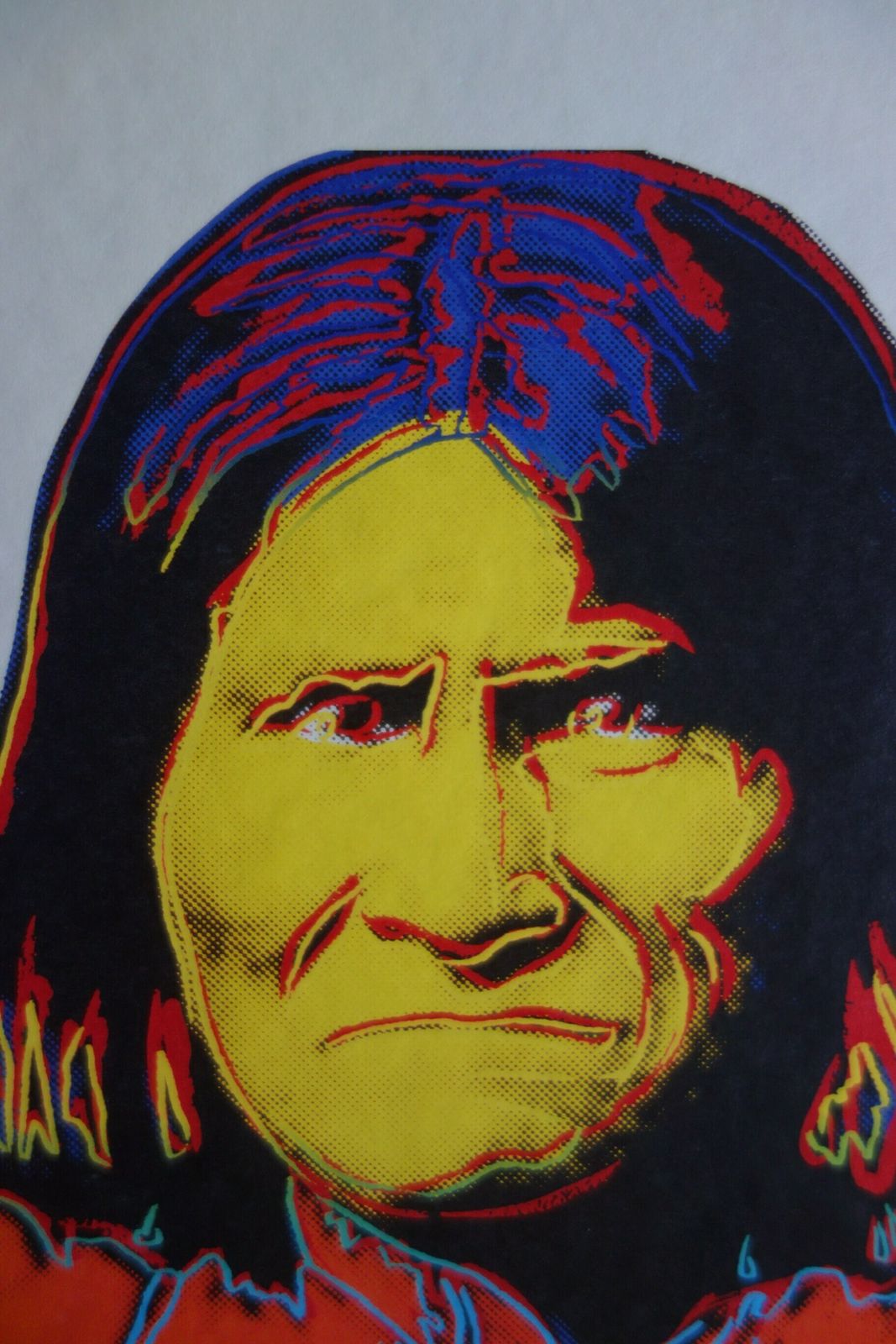 Fine Pop Art Limited Edition Print   Western Cowboys, Andy Warhol, Signed & Numbered photo furniture