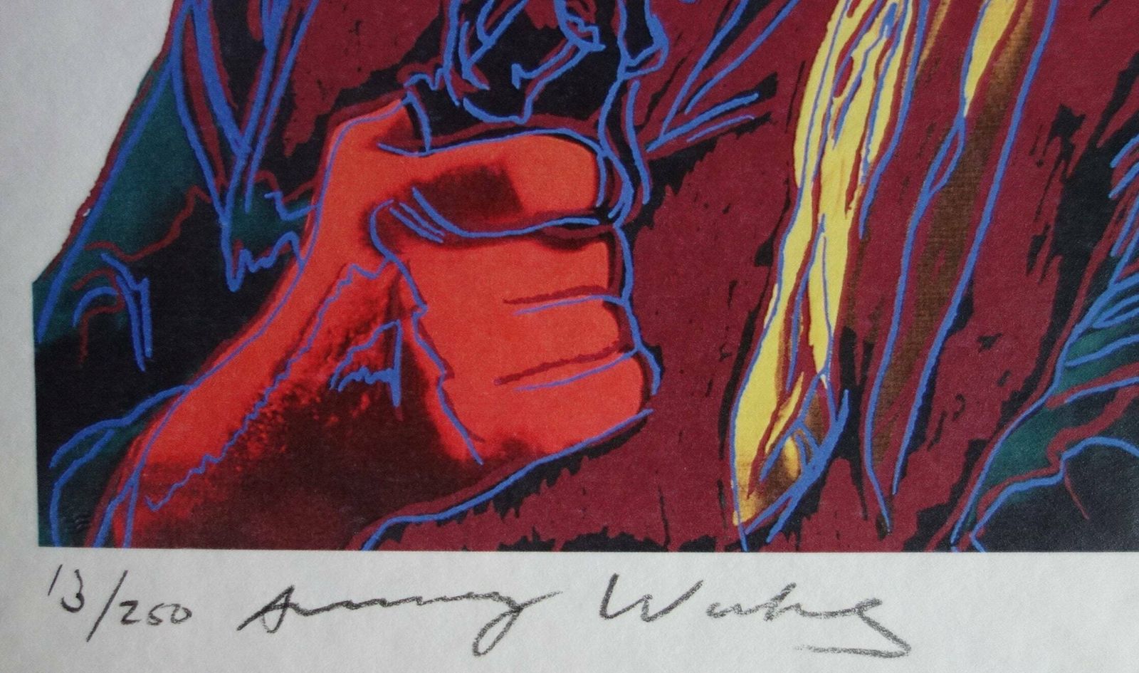 Fine Pop Art Limited Edition Print   Western Cowboys, Andy Warhol, Signed & Numbered photo for sale