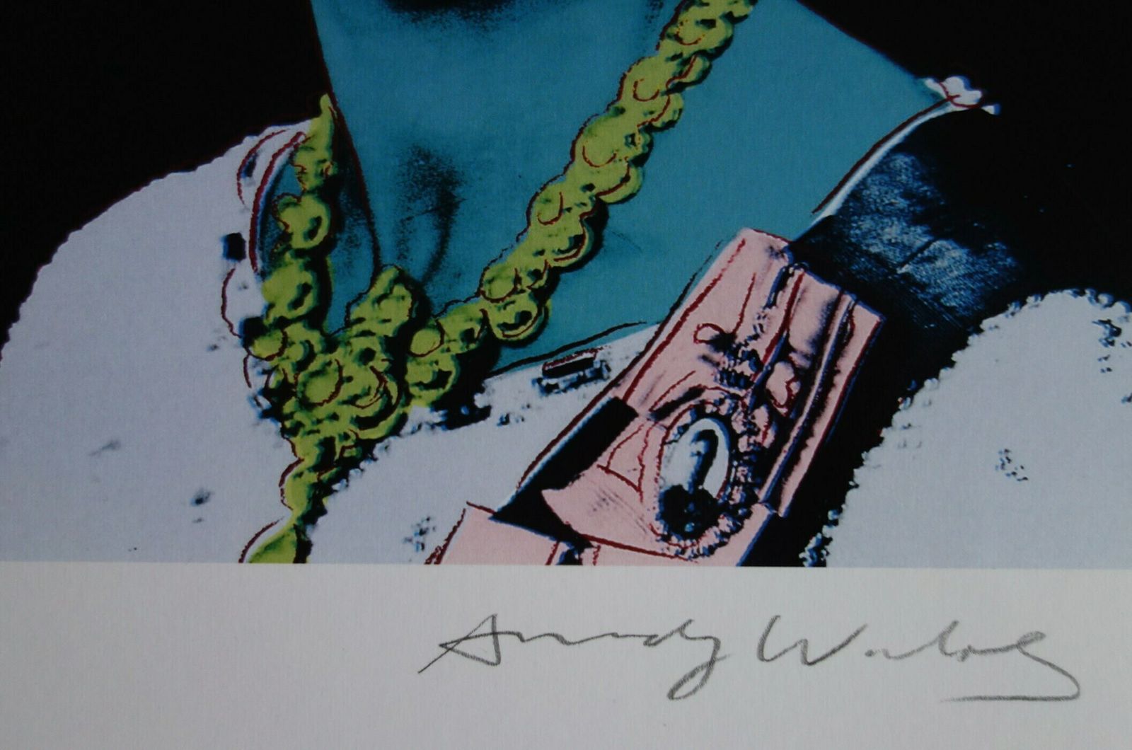 Fine Pop Art Limited Edition Print – Celebrity Portrait Series   Queen Elizabeth, Andy Warhol, Signed & Numbered photo 174.0