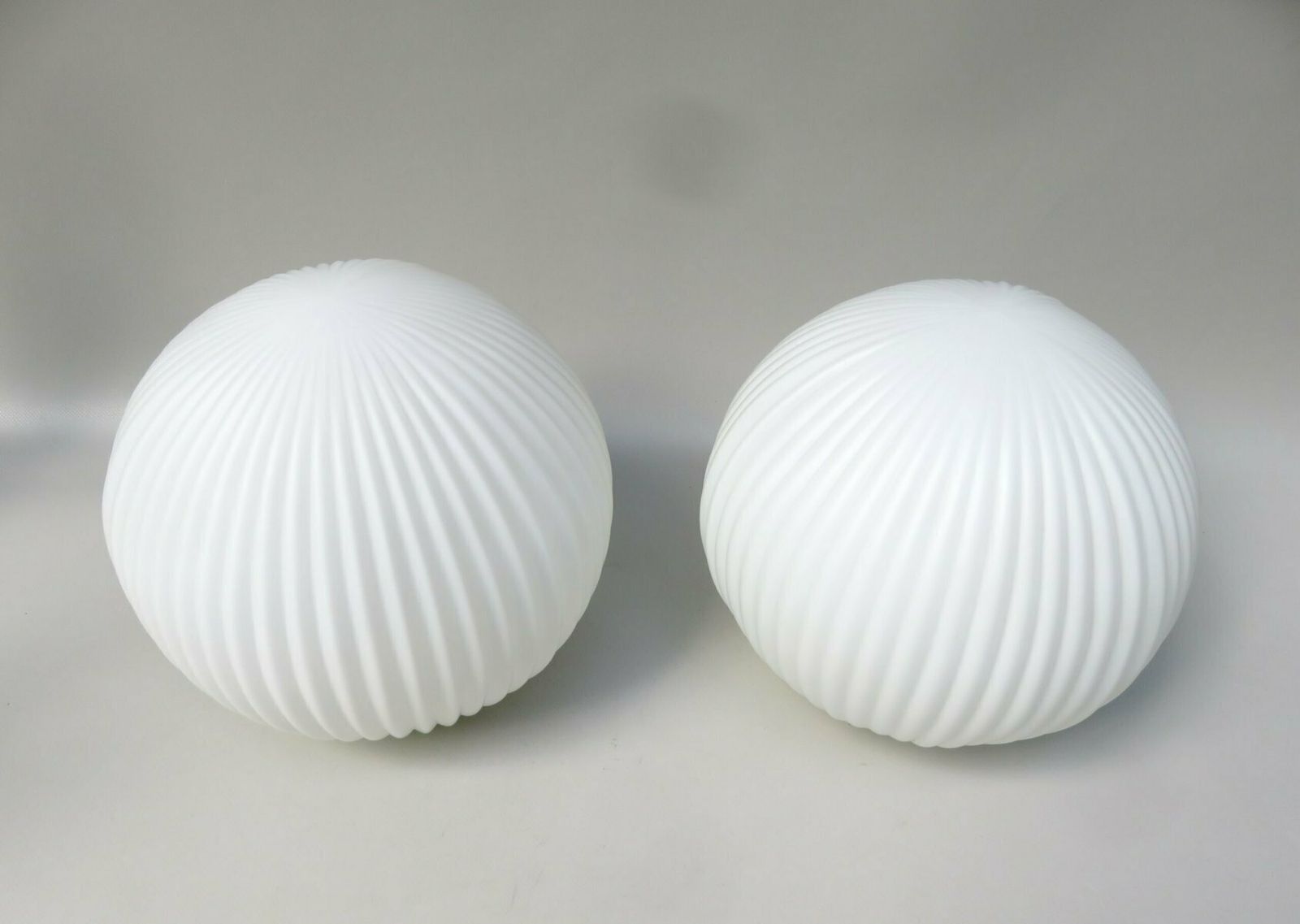photo furniture Large Space Age Table Lamps In Tempe Wood Aluminum And Glass From Temde 1970s Set Of 2