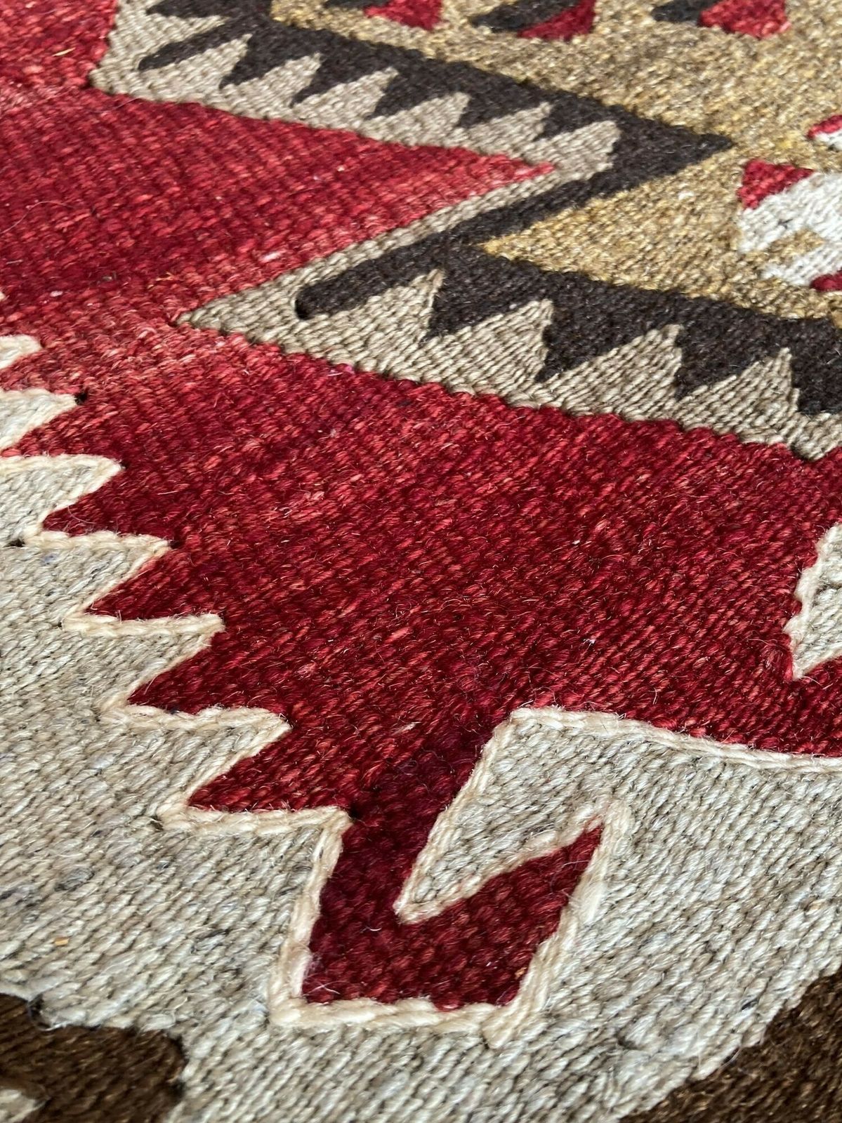 photo for sale Vintage Anatolian Kilim 1.35m X 0.74m