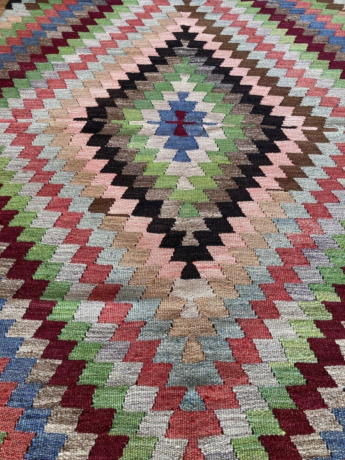 Vintage Anatolian Kilim 1.67m X 1.05m photo vintage
