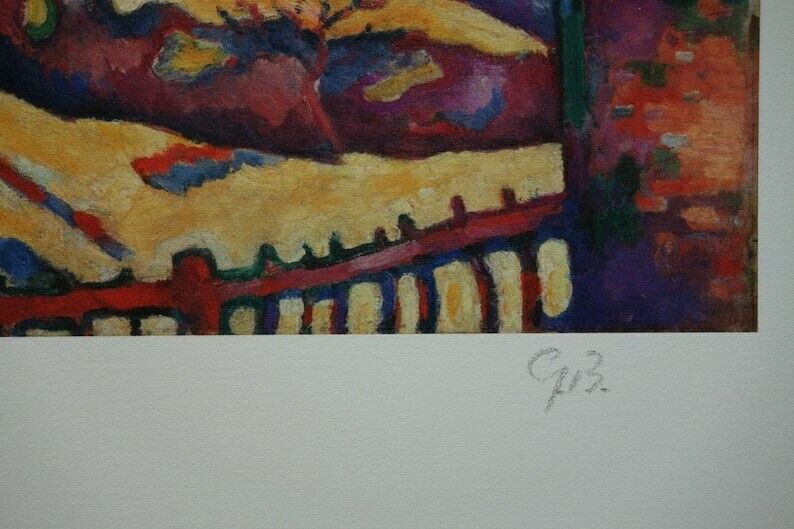 Fine Cubist Limited Edition Print – Landscape, Georges Braque, Signed & Numbered photo Art