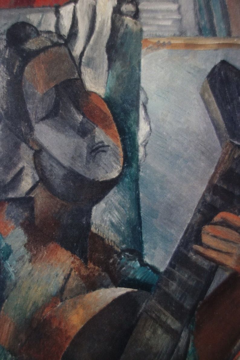 Fine Cubist Limited Edition Print – Woman, Pablo Picasso, Signed & Stamped photo furniture