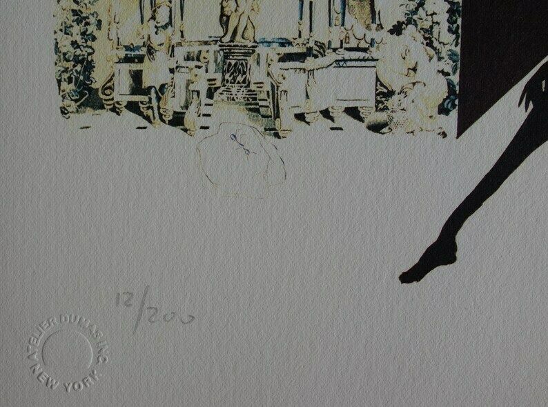 Fine Surrealist Limited Edition Print, Butterfly, Salvador Dali, Signed & Numbered In Pencil photo vinterior