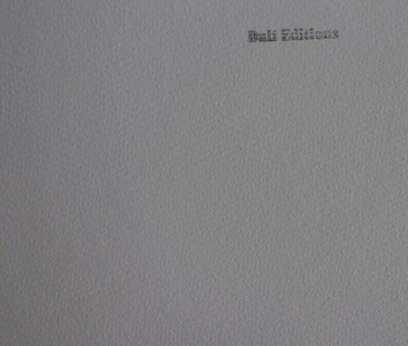 Fine Surrealist Limited Edition Print, Soft Melting Watch, Salvador Dali, Signed & Numbered In Pencil photo 196.0