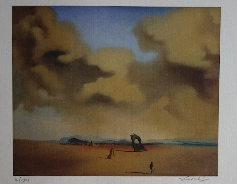 Fine Surrealist Limited Edition Print, Salvador Dali, Signed & Numbered In Pencil