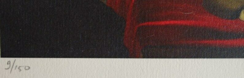 Fine Surrealist Limited Edition Print, Salvador Dali, Signed & Numbered In Pencil photo Art