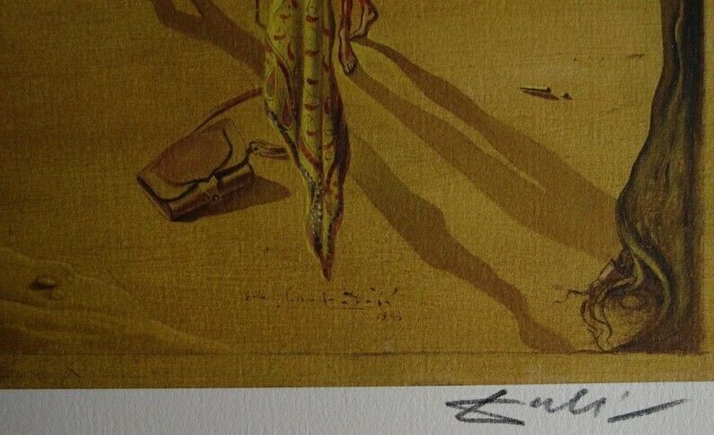 Fine Surrealist Limited Edition Print, Salvador Dali, Signed & Numbered In Pencil photo Art
