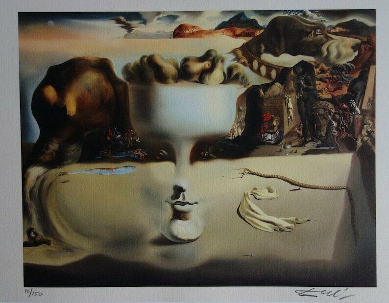 Fine Surrealist Limited Edition Print, Salvador Dali, Signed & Numbered In Pencil