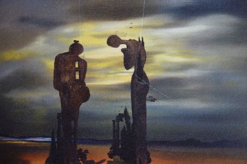 Fine Surrealist Edition Print, Salvador Dali, Signed & Stamped photo for sale