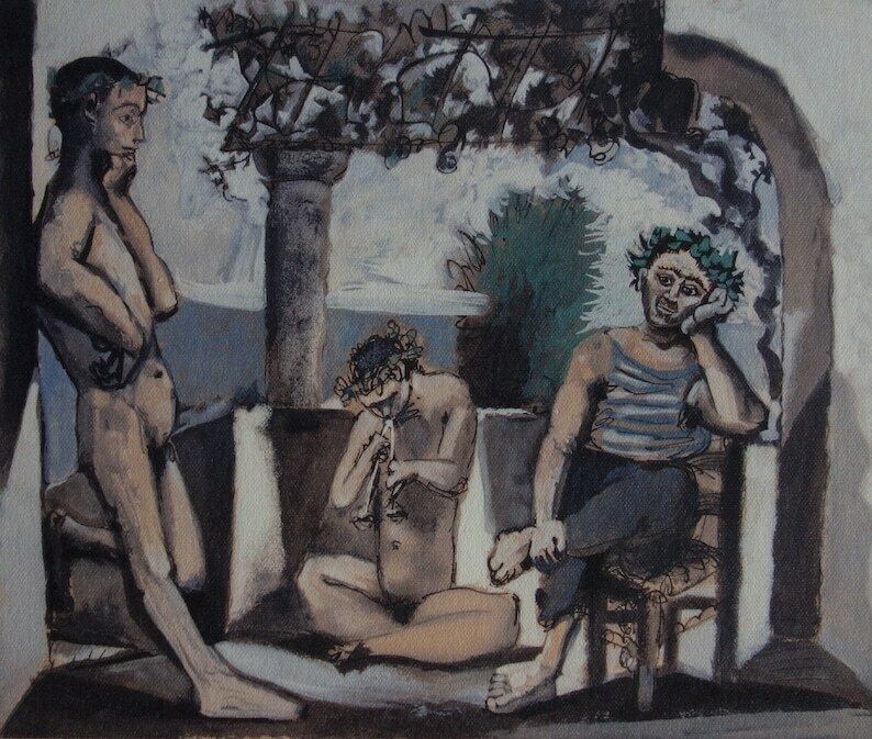 Fine Cubist Limited Edition Print, Pablo Picasso, Hand Signed & Hand Numbered photo furniture