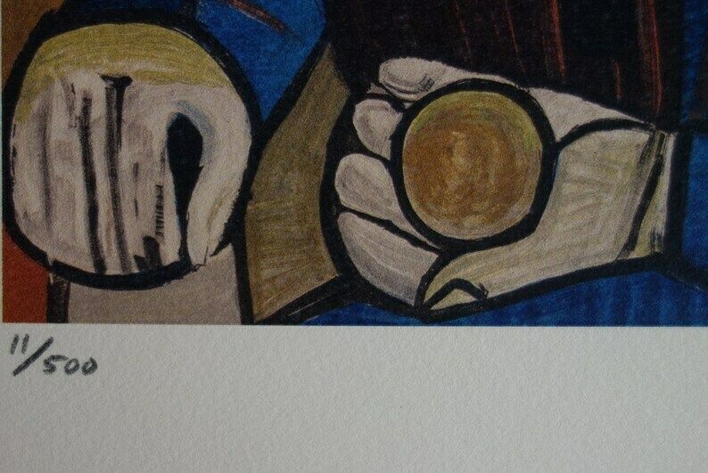 Fine Cubist Limited Edition Print   Portrait Of A Woman, Pablo Picasso, Signed & Hand Numbered photo 158.0