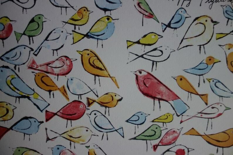 Fine Pop Art Limited Edition Print   Illustration   Birds, Andy Warhol, Signed & Numbered photo furniture