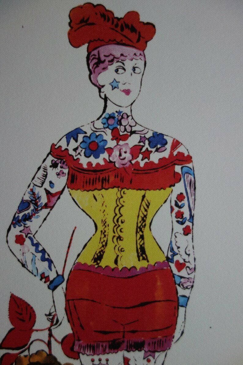 Fine Pop Art Limited Edition Print   Illustration   Woman, Andy Warhol, Signed & Numbered photo for sale